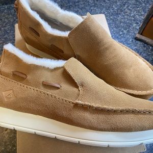 Mens Sperry Suede Moc-Sider